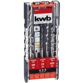 Kwb 9 Parça Kombi Matkap Seti