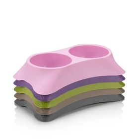Kyane 250x2 ml Kahve Kedi Mama Su Kabı