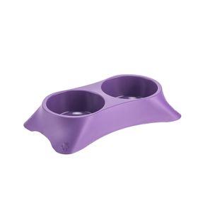Kyane 250x2 ml Mor Kedi Mama Su Kabı