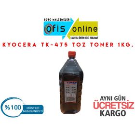 Kyocera 1 kg TK-475/1T02K30NL0 Fotokopi Toner Tozu