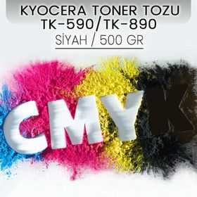 Kyocera 500 gr TK-590 Siyah Toner Tozu