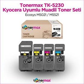 Kyocera Ecosys M5521 TK-5230 Muadil Toner Seti