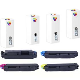 Kyocera Ecosys M6230CDN TK-5270 6000 Baskı 4 Renk Muadil Toner