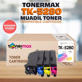 Kyocera Ecosys M6635CIDN TK-5280 Muadil Toner Set