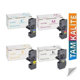 Kyocera Ecosys TK-5220 M5521CDW Uyumlu 1 Set Muadil Toner