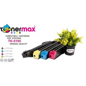 Kyocera Mita TK-5195 Muadil Kırmızı Toner