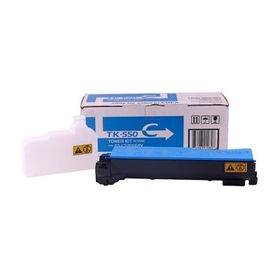 Kyocera Mita TK-550 Mavi Muadil Toner