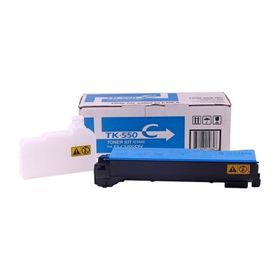 Kyocera Mita TK-550 Mavi Muadil Toner