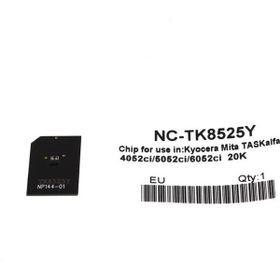 Kyocera Mita TK-8525 Chip Sarı 4052ci 1T02RMANL0 Toner