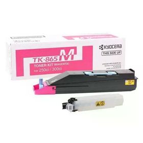 Kyocera Mita TK-865 Kırmızı Orijinal Fotokopi Toneri