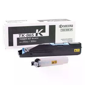 Kyocera Mita TK-865 Siyah Orijinal Fotokopi Toner