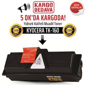Kyocera TK-160 TK-162 Uyumlu Muadil Toner
