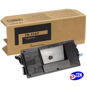Kyocera TK-3160 M3145 M3645 P3045 Siyah Muadil Toner