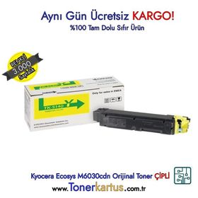 Kyocera TK-5140 Sarı Muadil Toner