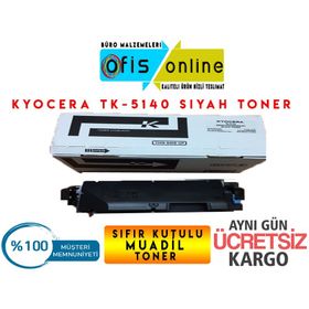 Kyocera TK-5140 Siyah Uyumlu Muadil Toner