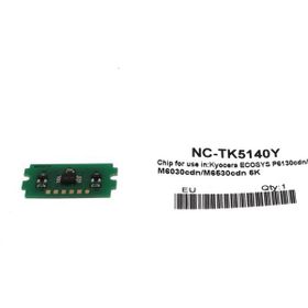 Kyocera TK-5140/1T02NRANL0 Sarı Toner Chip