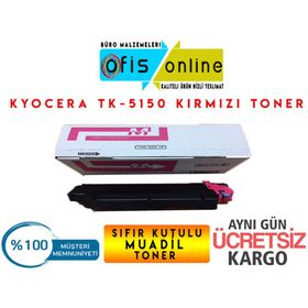 Kyocera TK-5150/1T02NSBNL0 Kırmızı Muadil Toner