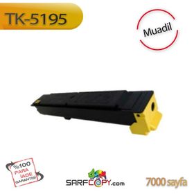 Kyocera TK-5195/1T02R4ANL0 Sarı Muadil Toner
