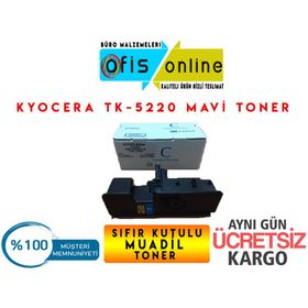 Kyocera TK-5220/1T02R9CNL1 Mavi Muadil Toner
