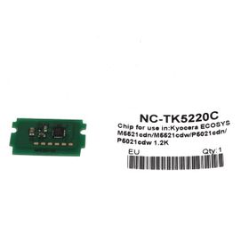 Kyocera TK-5220/1T02R9CNL1 Mavi Toner Chip