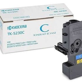Kyocera TK-5230C Cyan Mavi Ecosys M5521CDN-5521CDW P5021CDN-5021CDW Orjinal Fotokopi Toneri