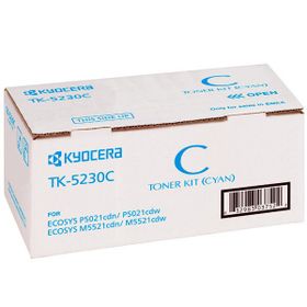 Kyocera TK-5230C Cyan Mavi Ecosys M5521CDN-5521CDW P5021CDN-5021CDW Orjinal Fotokopi Toneri
