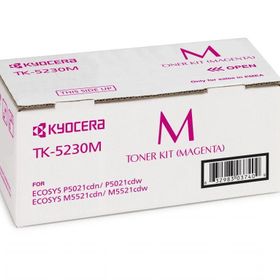 Kyocera TK-5230M Magenta Kırmızı Ecosys M5521CDN-5521CDW P5021CDN-5021CDW Orjinal Fotokopi Toneri