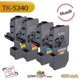 Kyocera TK-5240 Tüm Renkler Muadil Toner Seti