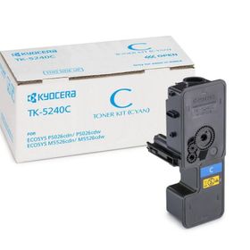 Kyocera TK-5240C Cyan Mavi Ecosys M5526CDN-5526CDW P5026CDN-5026CDW Orijinal Fotokopi Toneri