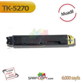 Kyocera TK-5270 Sarı Uyumlu Muadil Toner