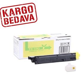 Kyocera TK-590 Sarı Toner