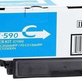Kyocera TK-590C 1T02KVCNL0 Mavi Muadil Toner
