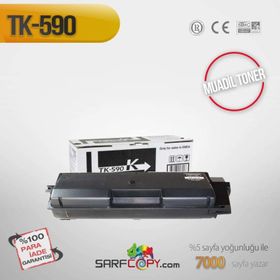 Kyocera TK-590K Siyah Uyumlu Muadil Toner