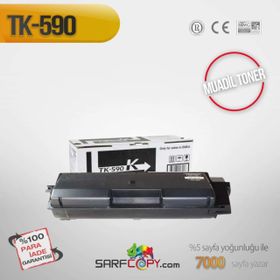 Kyocera TK-590K Siyah Uyumlu Muadil Toner