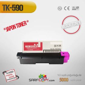Kyocera TK-590M Kırmızı Uyumlu Muadil Toner