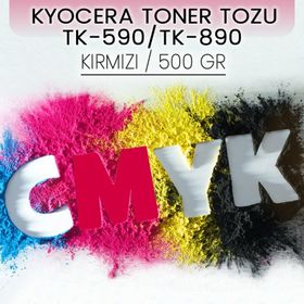 Kyocera TK-590/TK-890 Sarı Muadil Toner