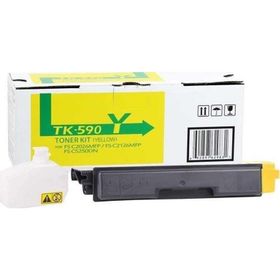 Kyocera TK-590/TK-890 Sarı Muadil Toner
