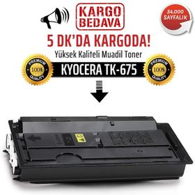 Kyocera TK-675 Uyumlu Muadil Toner