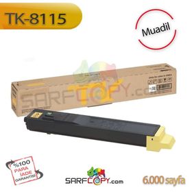 Kyocera TK-8115/1T02P3ANL0 Sarı Muadil Toner