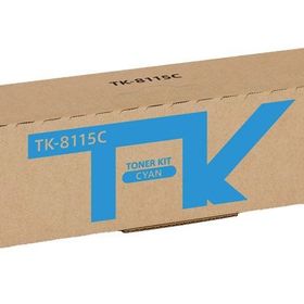 Kyocera TK-8115C Cyan Mavi Ecosys M8124CİDN-M8130CİDN 6.000 Sayfa Orjinal Fotokopi Toneri