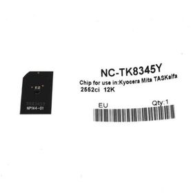 Kyocera TK-8345/1T02L7ANL0 Sarı Toner Chip