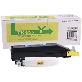 Kyocera TK-855 Sarı Fotokopi Toneri