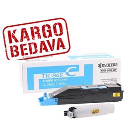 Kyocera TK-865 Mavi Fotokopi Toneri