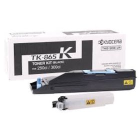 Kyocera TK-865 Siyah Muadil Fotokopi Toneri