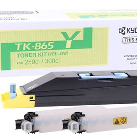 Kyocera TK-865Y Yellow Sarı Taskalfa 250Cİ-300Cİ Orjinal Fotokopi Toneri