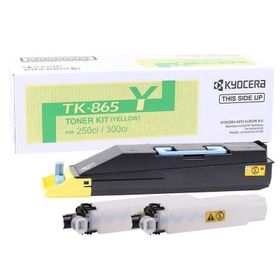 Kyocera TK-865Y Yellow Sarı Taskalfa 250Cİ-300Cİ Orjinal Fotokopi Toneri