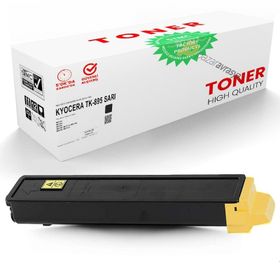 Kyocera TK-895/1T02K0ANL0 Sarı Muadil Toner