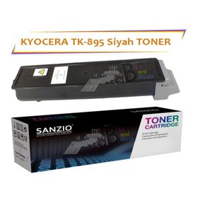 Kyocera TK-895K Siyah Uyumlu Muadil Toner