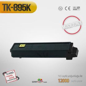 Kyocera TK-895K Siyah Uyumlu Muadil Toner