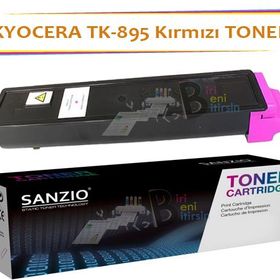Kyocera TK-895M 1T02K0BNL0 Kırmızı Muadil Toner